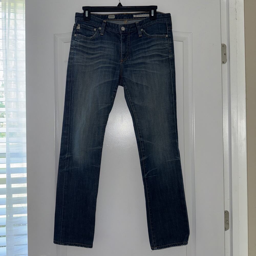 AG Adriano Goldschmied Jeans Womens 28R Blue The Premiere Skinny Straight